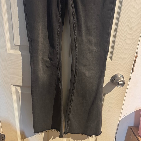 We The Free Pull On Faded Black Flare Jeans 28 - Picture 3 of 14